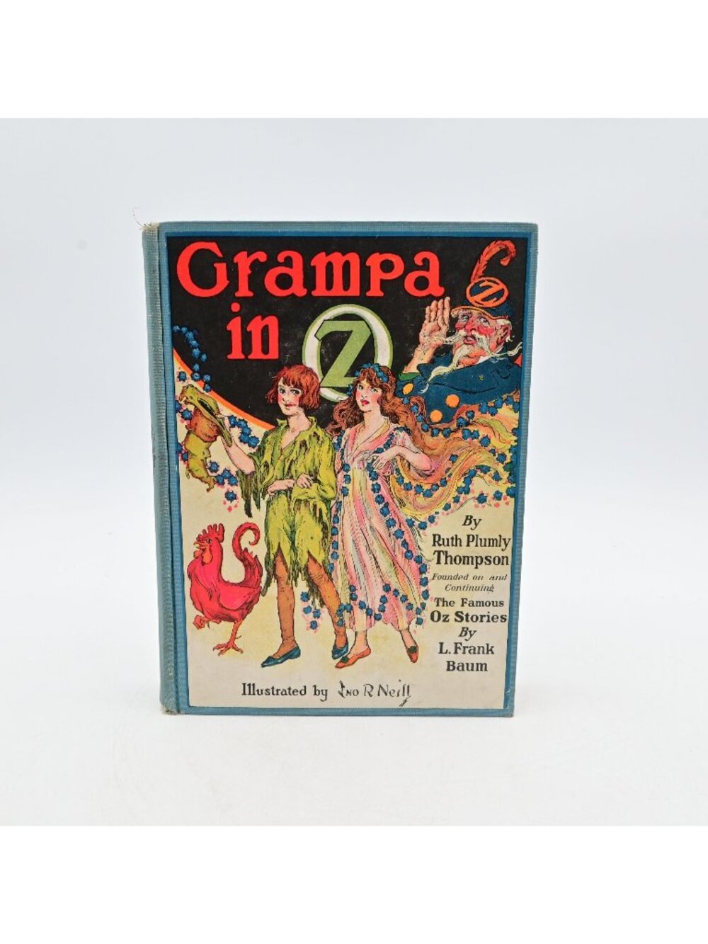 Grampa In Oz Hardcover Book By Ruth Plumly Thompson Reilly & Lee 1924 Illustrate